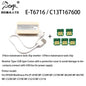 New T6716 Maintenance Tank Chip Resetter For EPSON WF-C5210 WF-C5790 WF-C5710 WF-M5299 WF-M5799 WF-5298 ET-8700 Waste Ink Tank