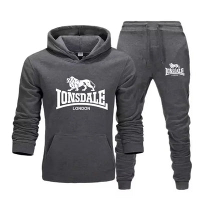 Animal Leopard 2025 Spring Autumn high-quality casual men s sportswear set printed men s hoodie two-piece set sweatshirt