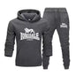 Animal Leopard 2025 Spring Autumn high-quality casual men s sportswear set printed men s hoodie two-piece set sweatshirt