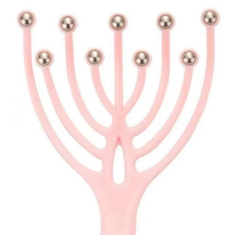 Nine Claw Massager Head Massage Ball Soul Extractor Scalp Comb Relaxation and Stress Relief Scratching Tool
