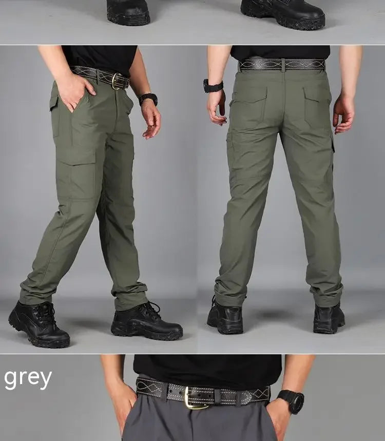 Asian Size Work Pants Men Man Pants Cargo Pants Span Work Clothes Men's Cargo Pants Cargo Pants Man Men's Cargo Pants for Summer