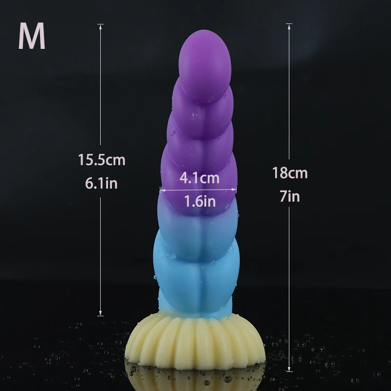 Realistic Penis with Suction Cup Simulated Dildo Anal Penetration Big Butt Plug Giant Monster Cock Dick Toy Adults for Men Women