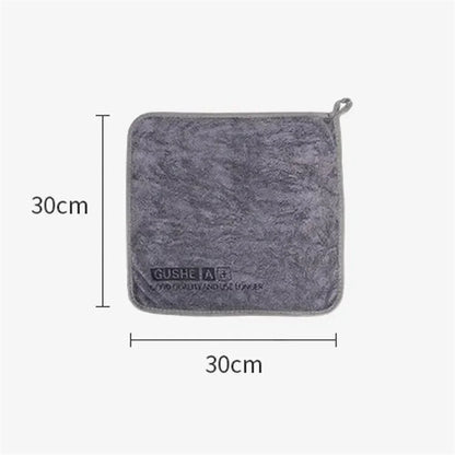 1-10PCS Car Wash Towel Ultra-fine Fiber Car Cleaning Cloth Soft Clean and Dry Cloth Edge Sealing Strong Water Absorption Rags
