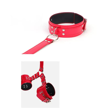 Bondage Kit BDSM Restraints Fetish Erotic Sex Toys For Couples Women Bandage Slave Collars Obedience Handcuffs Master Adult Game