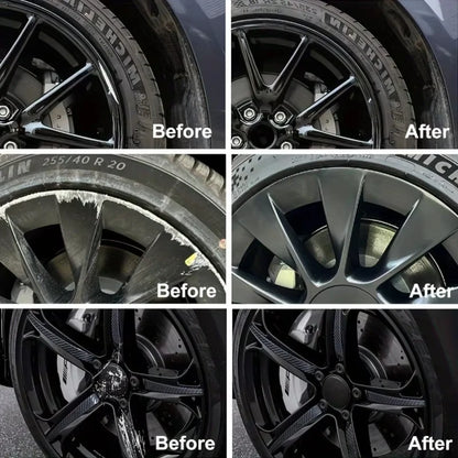 Car Wheel Hub Scratch Refurbishment Paste, Tire Rim Scratch Paint Repair Paste - Aluminum and Steel Rings Dent Restore Care/93x*
