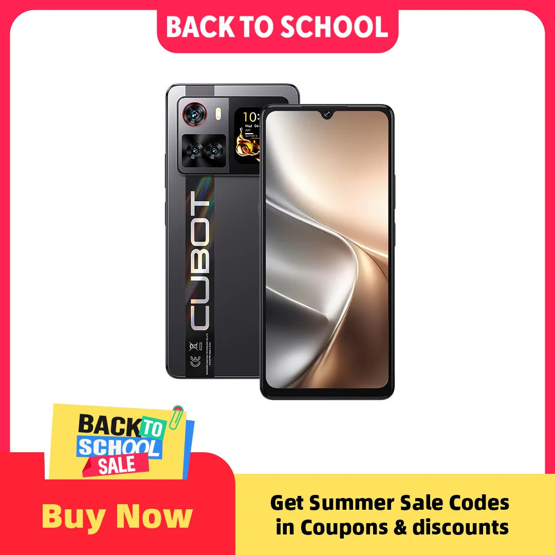 Smartphone 5G Cubot X100, Android 15, Dimensity 7025, 6nm, 2.5GHz,6.88-inch Screen,16GB(8+8),256GB, 64MP Camera, 5100mAh Battery