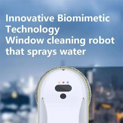 DIVEDEER Window cleaner for home use fully automatic single water spray window cleaner remote control window cleaner robot