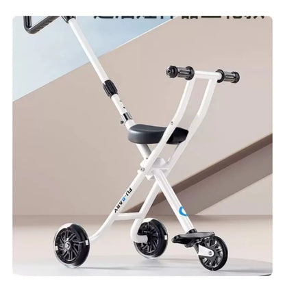 Lightweight Foldable Kids Travel Push Cart Outdoor Stroller for 6 To 12 Years Old Children