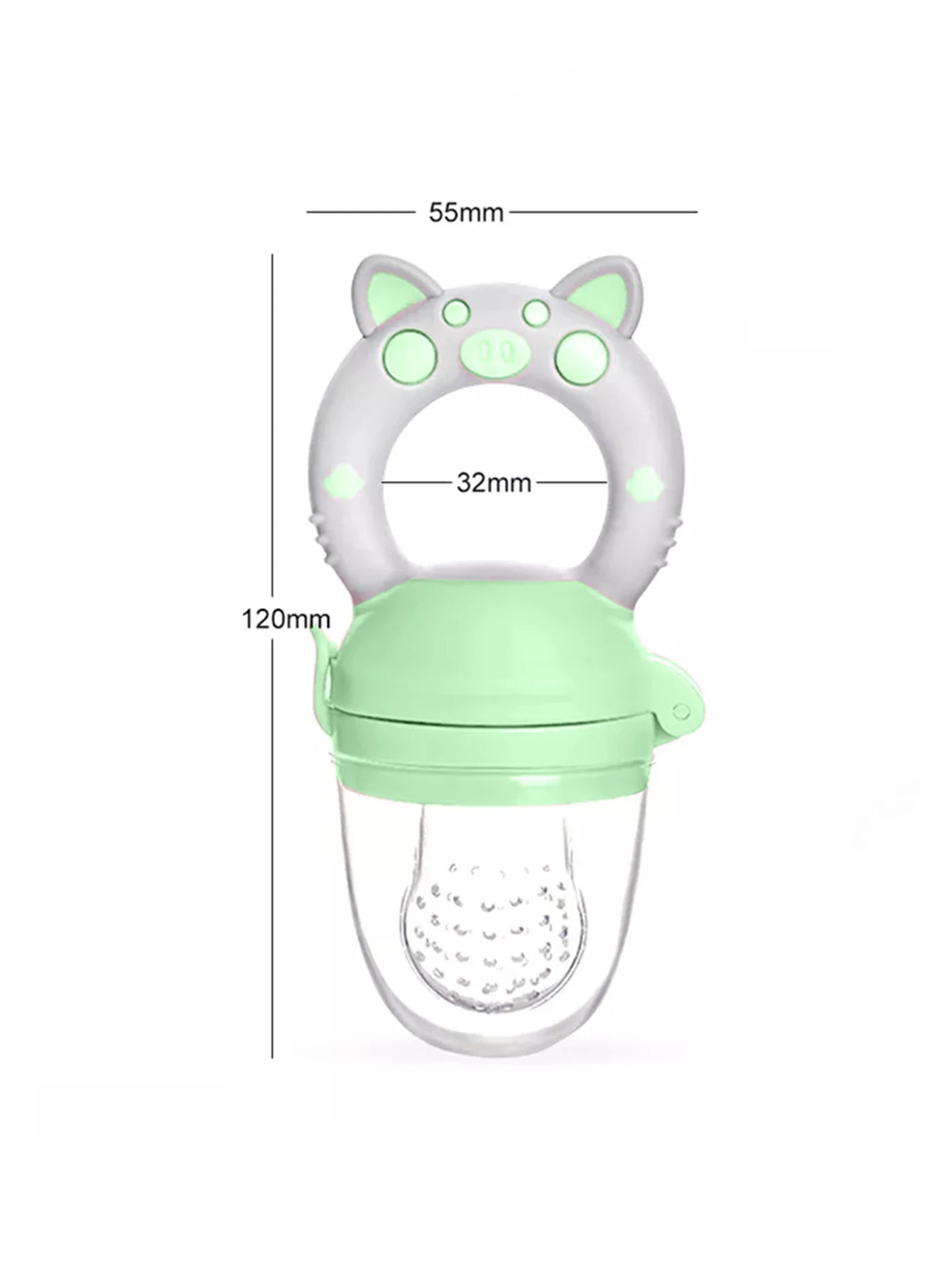 Baby Fruit Feeder Newborn Pacifier Fruit Food Feeding Cute Shape Baby Reborn Silicone Pacifiers For Babies Baby Toys