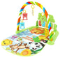 Baby Activity Gym Rack Musical Newborn Piano Keyboard Crawling Blanket Pedal Play Mat Early Education 0-36 Months Toy Gifts