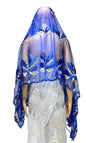 On Sale 2025 New African Net Hijab Scarf for Muslim Women African Dubai Islam Headscarf Embroidery Shawls Voile
