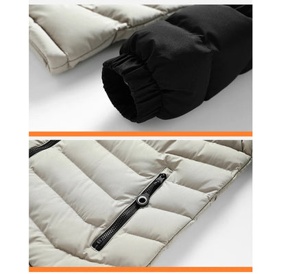 Winter Men's Bomber Padded Jacket Casual Men Cotton Thicken Warm Hooded Parkas Coats Male Thermal Windbreaker Jackets Clothing