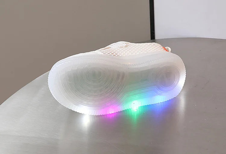 Tenis Children Led Shoe Boys Girls Lighted Sneakers Glowing Shoe for Kids Soft Soled Breathable Casual Infant Toddler Baby Shoes