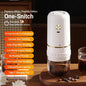 Portable Rechargeable Electric Coffee Grinder, External Adjustable Grind Mill for Espresso & Hand Pour Coffee