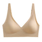 Push-Up Seamless Bras For Women Non-wire Brassiere V-neck Bralette Removable Pads Sports No Trace Underwear Sexy Lingerie S-3XL