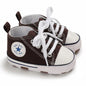Print Star Sports Baby Canvas Classic Sneakers Newborn Baby Boys Girls First Walkers Shoes Infant Toddler Anti-slip Baby Shoes