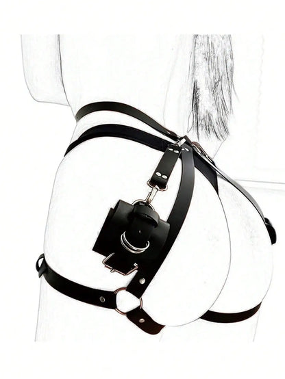 Handcuff Toy PU Leather Restraint Strap Bondage Handcuffs Binding Strap BDSM Set Couples Party Supplies Sexy Accessories