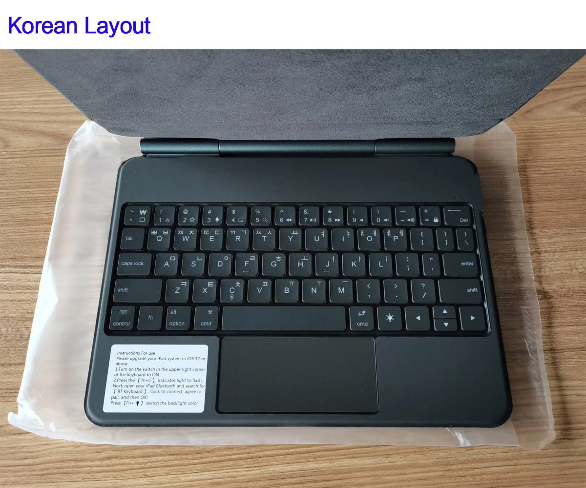 TouchPad Magic Keyboard for iPad Air 11 13 M4 2026 M3 M2 iPad 10 10th Air 4 5 6 iPad Pro 11 12.9 13'' M5 M4 Smart Cover Backlit