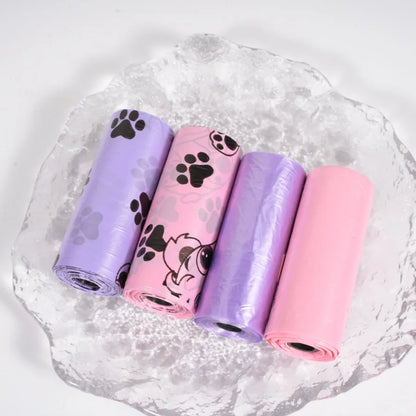 5/10/20/30 Rolls Dog Poop Bag Outdoor Cleaning Poop Bag Outdoor Clean Pets Supplies for Dog Refill Garbage Bag Pet Supplies