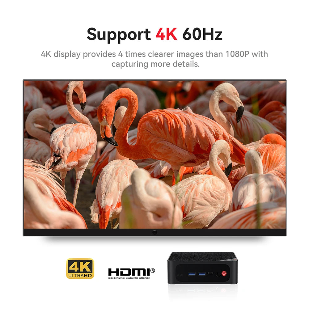 Beelink SER5 Max AMD Ryzen7 7735HS SER3 R3 3200U R5 5500U 5625U DDR4 16G RAM 500G Mini PC Support WiFi6 Type-C Desktop Computer