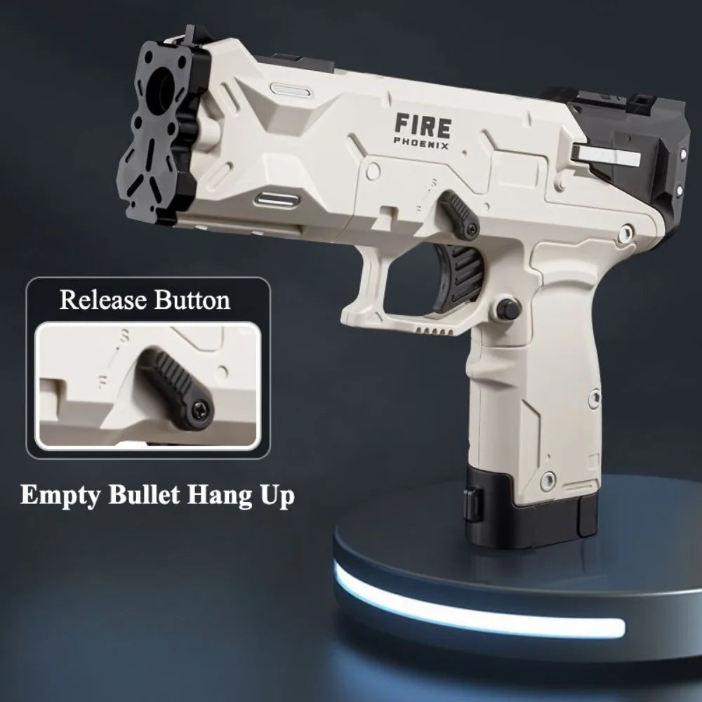 Children Manually Loaded Launcher Shell Soft Bullet Gun Toy Outdoor CS Shooting Game Christmas Gift for Boy