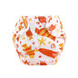 Baby Diapers Washable Reusable Nappies Grid Eco Friendly Cotton Baby Cloth Training Pant Cloth Diaper Adjustable Baby Fraldas