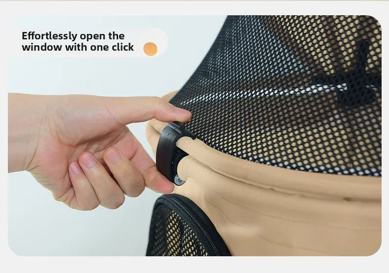 Pet Stroller One Button Foldable Cat Dog Outdoor Travel Cross Border Pet Stroller Pet Trolley Stroller for Dog Puppy Stroller