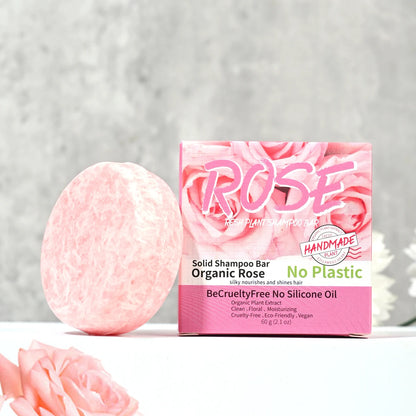 Pink rose shampoo soap, essential oil, handmade soap, nourishing, oil controlling, stain removing, floral fragrance overflowing