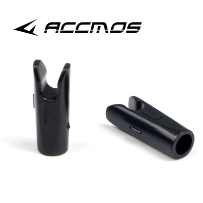 60pcs DIY Plastic Arrow Pin Nocks Size L And Size S For ID4.2mm ID6.2mm 3.2mm  Arrow Shaft Archery Accessory