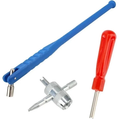 Auto Tire Valve Stem Puller Installer Car MotorcycleTube Metal Tyre Repair Tools Valve Stem Core Remover Repair Tools