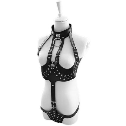 Sex Suit Harness Women,Slave Bondage Restraints Cosplay Sexy Lingerie Sex Toys for Couples BDSM Collar Bra Open Breast Underwear