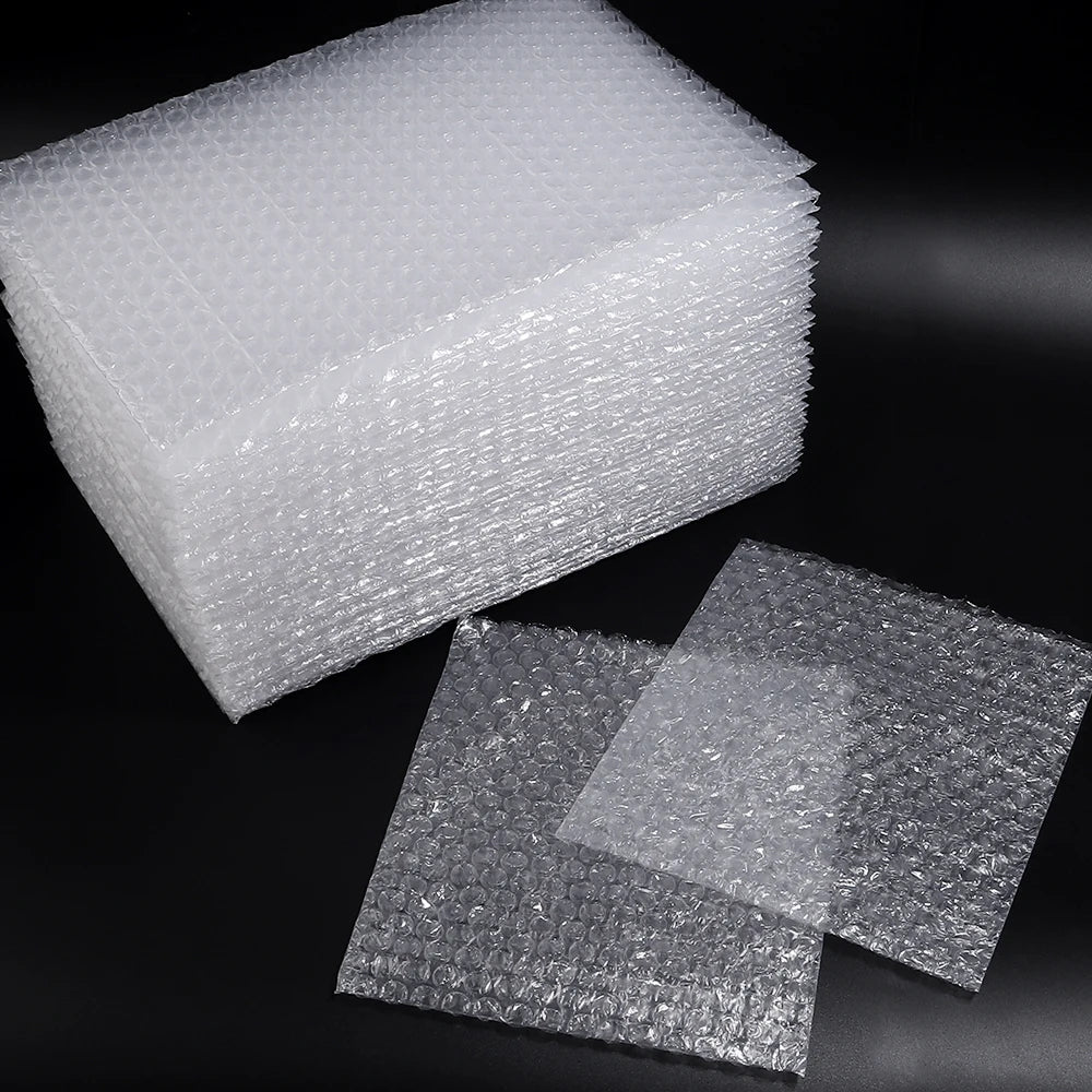 Bubble Cushioning Wrap Padding Bubble Packaging Film Shockproof Foam Roll Bag Paper Packing Fragile Pressure