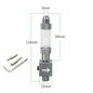 Aquarium CO2 Regulator Dual Meter Solenoid Valve Quick Plug Foam Recorder Control System Fish Tank CO2 Pressure Reducing Valve