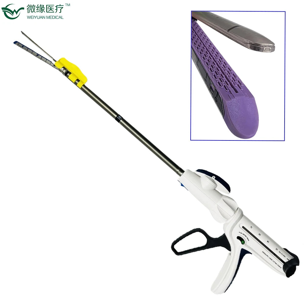 60mm Disposable Endo Linnear Cutter Stapler, Endoscopic Stapler, Veterinary Medical Instrument, Abdominal Surgery Equipment