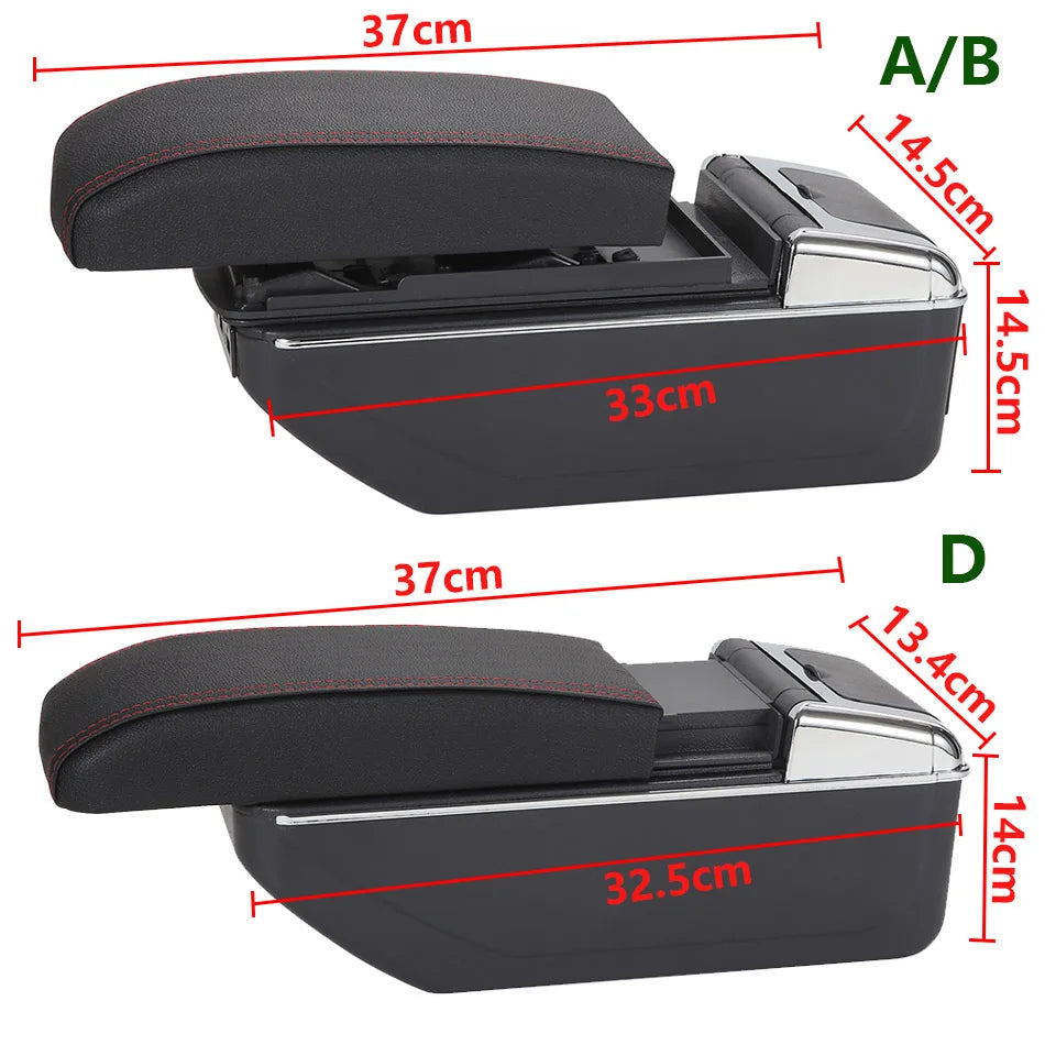 For Kia Picanto Armrest Box For Kia Picanto 3X-Line interior Retrofit parts car accessories Storage box Simple installation