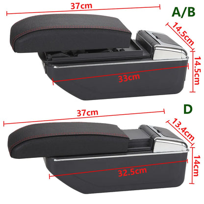 For Kia Picanto Armrest Box For Kia Picanto 3X-Line interior Retrofit parts car accessories Storage box Simple installation