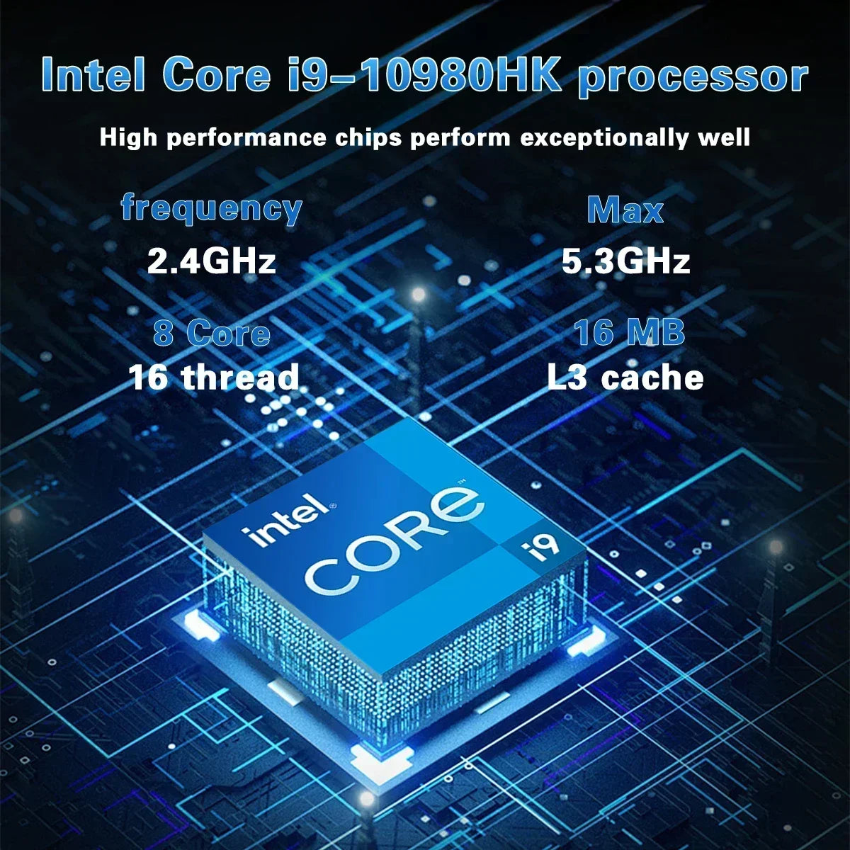 14.1" Ultra Slim Portable Laptop Intel Core I9-10980HK Win11 Pro 16GB RAM 2TB SSD FHD WiFi6 BT5.2 Gaming Office Student Notebook