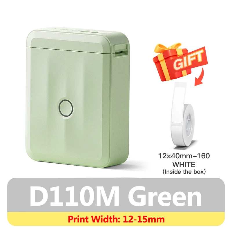 Niimbot D110 D11H 300dpi Bluetooth Label Printer Compact Wireless&Feature-Rich for Labeling Excellence Mobile Phone Durabiility