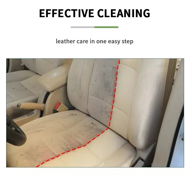 2-in-1 Multi-Purpose Car Interior Multi-Purpose Foaming Cleaner Spray Car Accessories Anti-Aging Protection