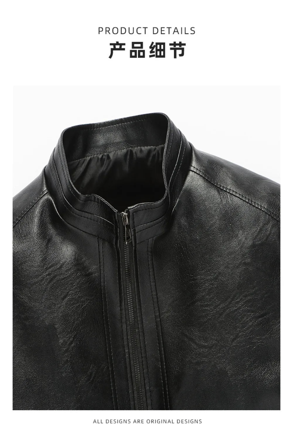 Winter Fur Leather Jacket Men Genuine Leather 2025 New Mandarin Collar Sheepskin Coat Male Leather Jacket Motorcycle Clothing