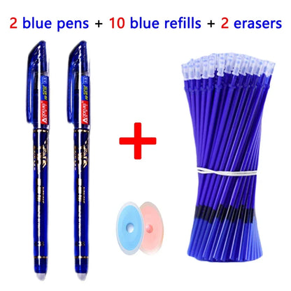 14 Pcs Erasable pens gel pen sketch Writing Stationery for Notebook school supplies office cute pens pen pencil cute pens