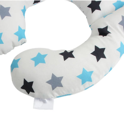 Baby Pillow Head Support Belt Set Protective Travel Car Seat Head Neck Support Pillows Newborn Children U Shape Headrest Cushion
