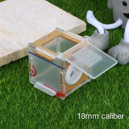 1pc Ant Nest Glass Tube Mini Ant Nest with Active Zone Insect House Acrylic Ant Farm 15/18mm Caliber Test Tube Nest