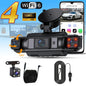 Car Dash Cam 4 Channel Black Box WiFi Driving Camera FHD 1080P Front Left Right Rear Night Vision Loop Recording Add Hardwire