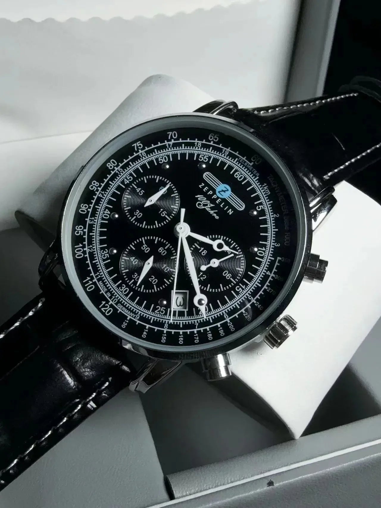 Zeppelin Airship Automatic Mens Watch Retro Business Commemorative Gift Fashion Leisure Timepiece Case New Watch