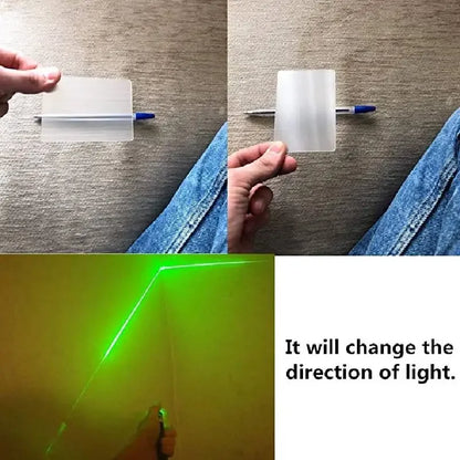 10pcs Lubor's Lens Card Magic Tricks Close Up Stage Magic Props Illusion Invisible Card Gimmick Magician Toy For Kid Beginner