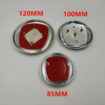 1ps 8.5cm 10cm 12cm 85mm 100mm 120mm fiat Emblem Car Front logo Front grill front Rear Bumper tail door trunk Emblem Accessories