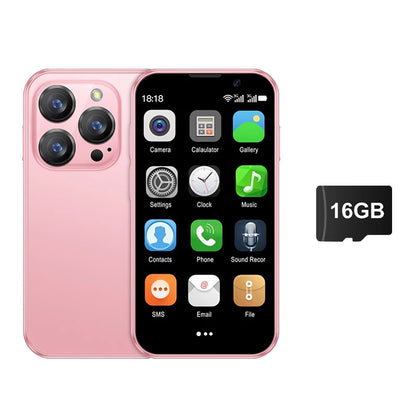 SERVO 16SE Mini Android Smartphone Dual SIM Standby 16GB ROM Play Store Wifi GPS Face Unlock 3G WCDMA 3.0" Small Smart Cellphone