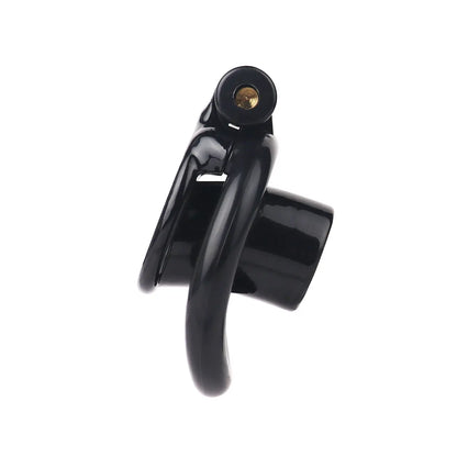 Male Chastity Cage with Lotus Design - Comfortable Self-Control Device for Abstinence, Durable ABS Material, BDSM Toy for Men
