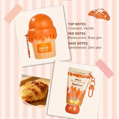 Dubai Arabia Gourmet Eau De Toilette 50ml Cherry Croissant Strawberry Chocolate Scent Cute Delicate Pendant Body Perfume Spray